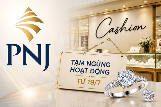 Chuỗi cửa hàng kim cương do PNJ gián tiếp đầu tư tạm ngừng hoạt động