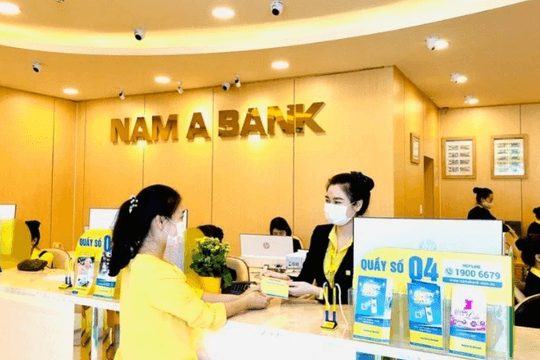 Nam A Bank trả lãi tới 8,3% cho kỳ hạn 2 năm