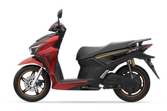 Xe máy điện VinFast Kinet chốt giá từ 40 triệu đồng: Thiết kế cơ bắp, nhắm thẳng phân khúc nam giới