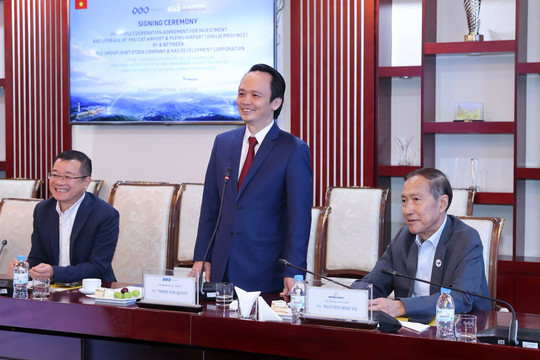 FLC của ông Trịnh Văn Quyết bắt tay doanh nghiệp Mỹ, nghiên cứu đầu tư 2 sân bay tại tỉnh lớn thứ 2 Việt Nam