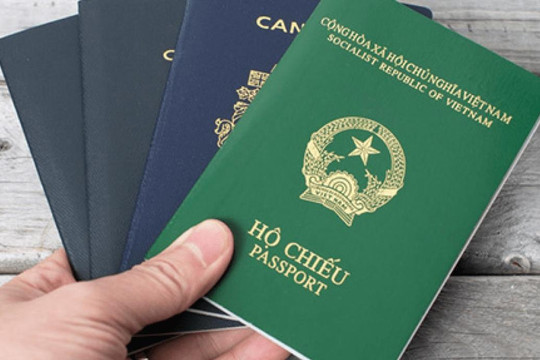 Thông tin mới nhất về xếp hạng của hộ chiếu Việt Nam