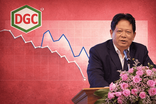 Hóa chất Đức Giang lại có biến, nhà đầu tư tranh nhau bán tháo cổ phiếu DGC