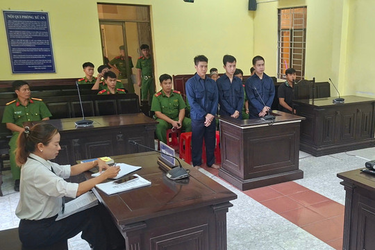 Tuyên án 32 năm tù đối với Nguyễn Phúc Tấn SN 2007 và đồng bọn