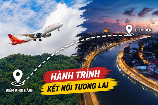 Hãng hàng không trẻ nhất Việt Nam tăng tốc mở rộng mạng bay, khai trương thêm 2 đường bay nội địa mới