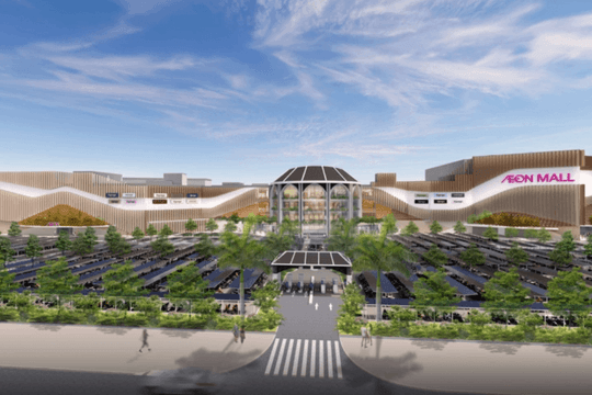 Bắt đầu triển khai xây dựng TTTM Aeon Mall thứ 2 tại thành phố đáng sống nhất Việt Nam, vốn đầu tư hơn 4.000 tỷ