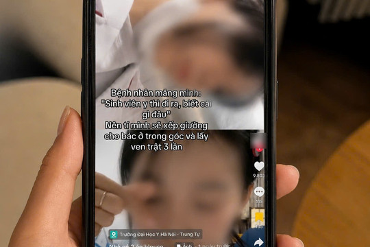 Nữ sinh Đại học Y Hà Nội đăng clip 'dọa' trả đũa bệnh nhân, nhà trường lên tiếng