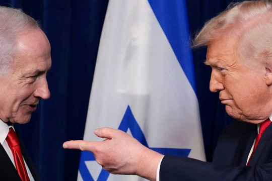 Tổng thống Mỹ Trump thể hiện sự khó chịu trước cuộc gặp Thủ tướng Israel Netanyahu