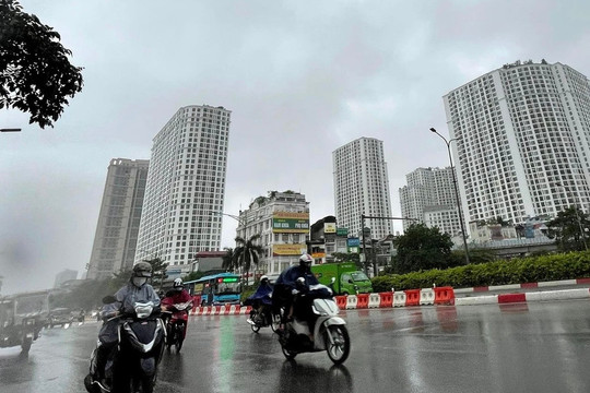 Dự báo mới về mưa dông ở miền Bắc, Nam Bộ