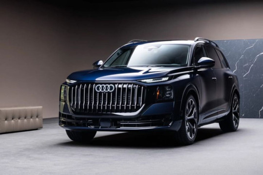Audi Q9 2027 ra mắt: Cỗ máy khổng lồ quyết đấu BMW X7 bằng loạt trang bị hạng thương gia