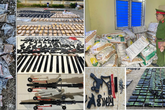 Khám xét khẩn cấp nhà riêng của TikToker SN 1987, thu giữ hàng nghìn linh kiện vũ khí