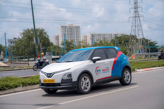 Hai năm sau ngày công bố tham vọng xây hãng taxi điều hành 2.200 xe điện VinFast, Tập đoàn 911 (NO1) báo kết quả kinh doanh bất ngờ