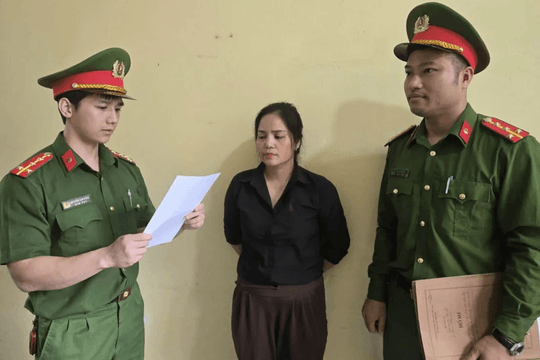 Khởi tố Đặng Thị Ghi SN 1981, điều tra số tiền 173.363.014 đồng