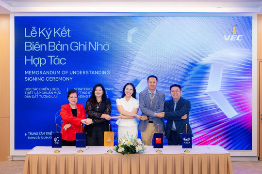 VEC ký kết hợp tác chiến lược với 14 đối tác, xây dựng hệ sinh thái sự kiện - triển lãm toàn diện