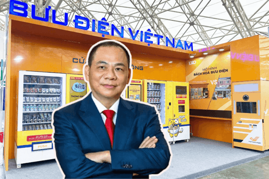 Tỷ phú Phạm Nhật Vượng đã biến hàng chục nghìn cửa hàng Viettel, Vietnam Post, VNPT thành điểm đổi pin xe máy điện