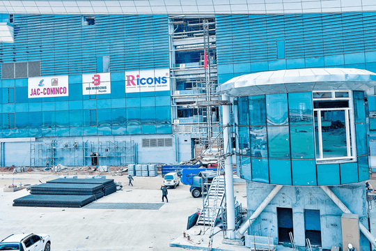Giá trị xây dựng công trình dở dang của Ricons tại dự án sân bay Long Thành
