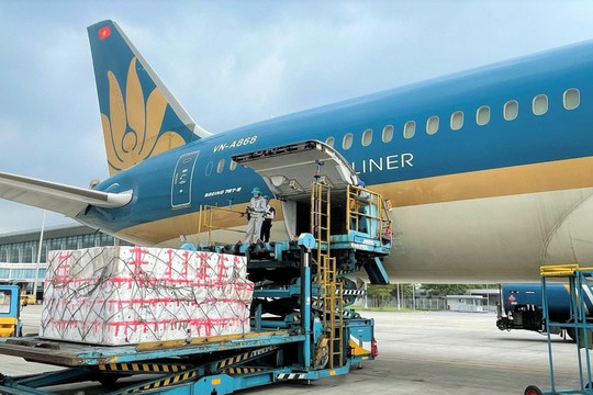 Hàng hóa qua sân bay Việt Nam lập kỷ lục 1,8 triệu tấn, hơn 80% thị phần vẫn thuộc về hãng ngoại