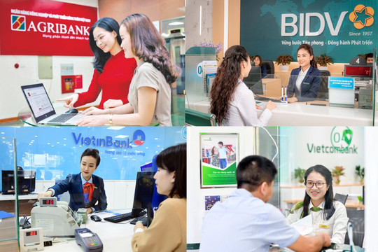 Nhóm Big 4 giảm hơn 1.100 nhân viên, nhưng thu nhập tăng tới gần 63 triệu đồng/người/tháng