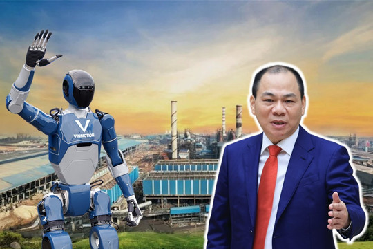 Sẽ sử dụng 20 robot, hơn 924.000 cọc bê tông để thi công nhà máy thép 80.000 tỷ đồng của Vingroup