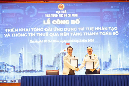 FPT bắt tay Thuế TP.HCM, mang tới lợi ích cho hàng triệu người dân