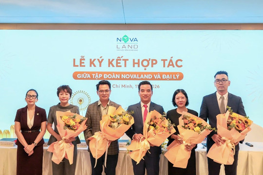 Novaland (NVL) ký kết hợp tác với gần 50 đại lý