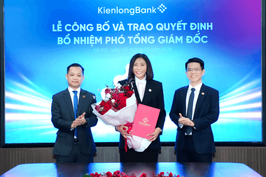 Phó Tổng Giám đốc KienlongBank 'rời ghế' sau 3 tháng nắm quyền