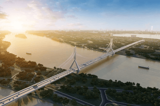 Siêu cầu hơn 20.000 tỷ giúp giảm tải cho cầu Chương Dương, Long Biên dự kiến về đích sớm 6 tháng