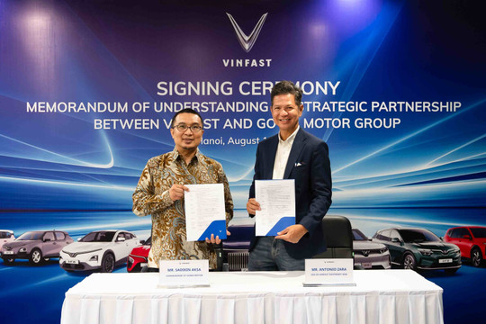 VinFast lập liên doanh với Gowa Motor Group đẩy mạnh cuộc đua phủ sóng tại quốc gia đông dân thứ 4 thế giới