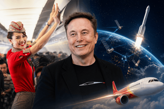 Công ty con của Vietjet tăng vốn gấp 6 lần sau gần 3 tháng ký hợp đồng với SpaceX của tỷ phú Elon Musk