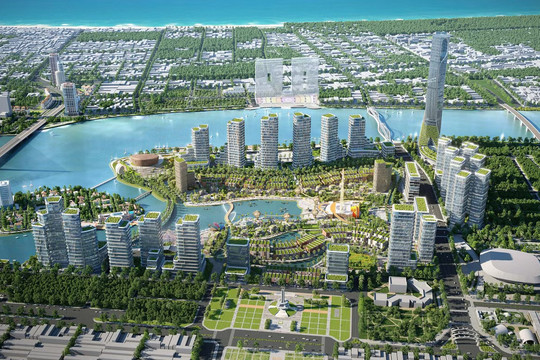 Tòa nhà chọc trời 408m cao nhất miền Trung, tọa lạc tại thành phố đáng sống nhất cả nước