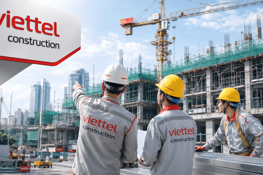 Viettel Construction (CTR) tăng tốc mảng xây lắp, doanh thu 7 tháng vượt 9.400 tỷ đồng