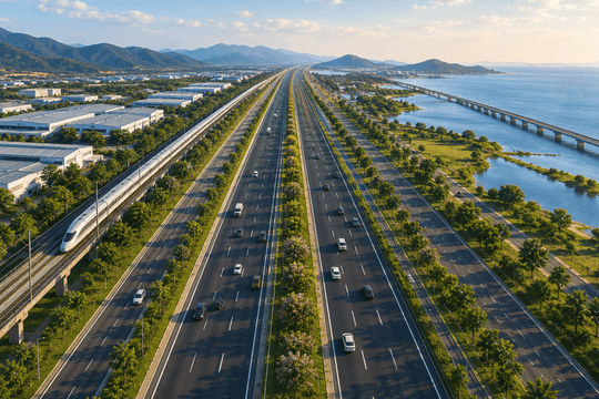 Thành phố trẻ ở miền Trung sắp hình thành tuyến đại độ dài 75km, vốn đầu tư 20.000 tỷ