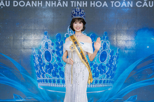 Lộ diện người đẹp đăng quang Hoa hậu Doanh nhân Tinh hoa Toàn cầu 2026