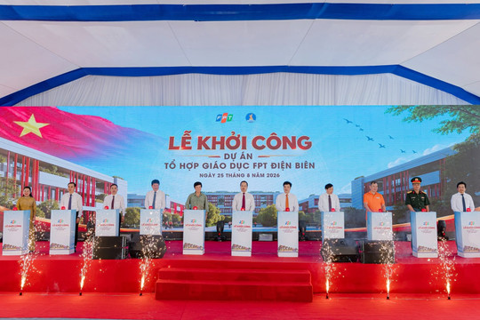 FPT khởi công tổ hợp giáo dục tại Điện Biên, dự kiến đào tạo hơn 6.000 người học mỗi năm