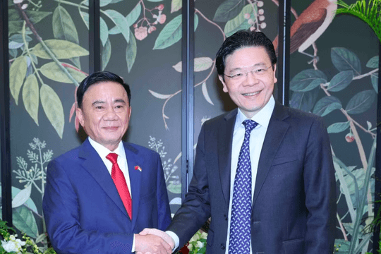 Việt Nam và Singapore ra Tuyên bố chung về Chiến lược kết nối công nghệ