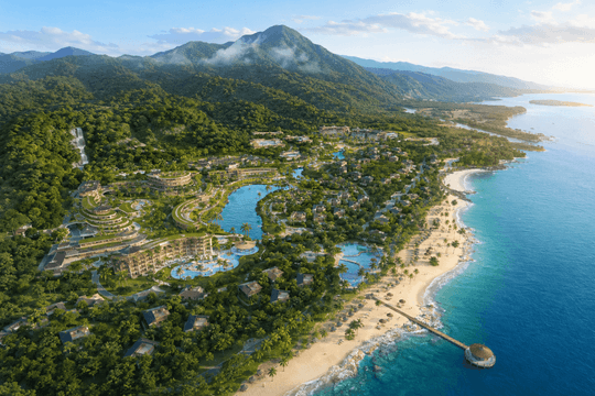 Việt Nam bắt đầu triển khai siêu đô thị nghỉ dưỡng và du lịch sinh thái quy mô 1.900ha, trải dài từ 2 bờ sông lên đỉnh ngọn núi cao 1.300m