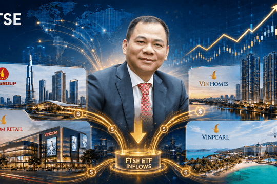 Hệ sinh thái của tỷ phú Phạm Nhật Vượng sắp đón hàng nghìn tỷ đồng từ các quỹ ETF ngay trong tháng 9