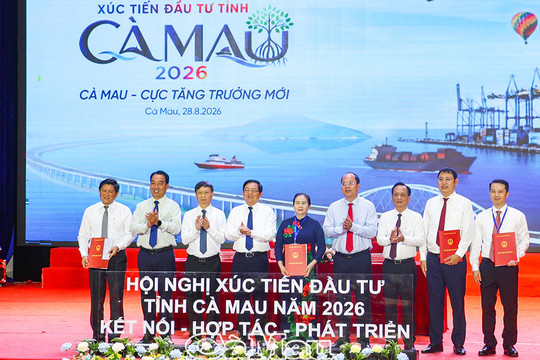 Cà Mau hút loạt ông lớn, Xuân Thiện, T&T Group... ký loạt biên bản ghi nhớ trị giá 16,8 tỷ USD