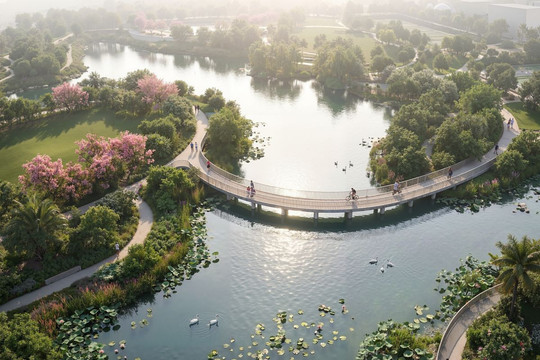 Đại công viên Botanica Park 27 ha: “Rừng xanh” bên thềm nhà tại Vinhomes Sài Gòn Park