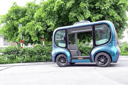 Tin vui: Hà Nội chính thức thử nghiệm xe buýt tự lái, robot giao hàng không thu phí trong 24 tháng