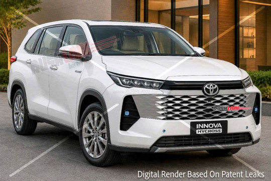 Lộ diện Toyota Innova 2026: Rũ bỏ nét mềm mại, khoác áo hầm hố từ bán tải Hilux