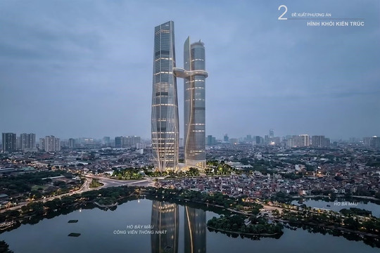 Hà Nội có thể đón 3 tòa tháp chọc trời trên 500m cao bậc nhất Việt Nam, có công trình đứng đầu thế giới