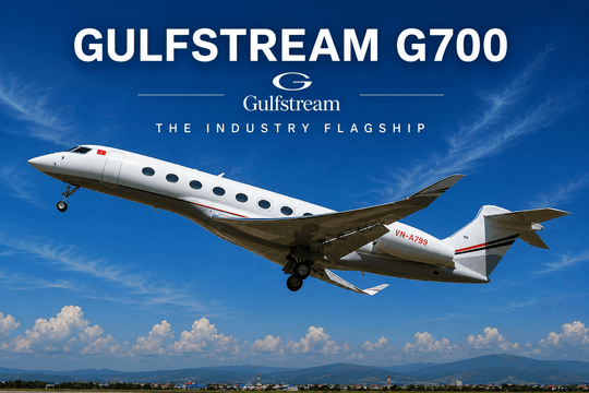 Bí ẩn doanh nghiệp gắn với chiếc phản lực thương gia siêu sang Gulfstream G700 trị giá 85 triệu USD