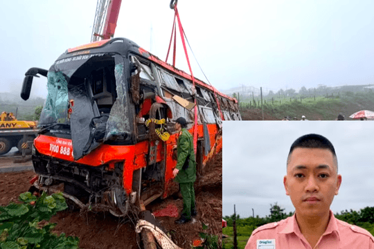 Tạm giữ hình sự tài xế vụ lật xe khách ít nhất 4 người chết