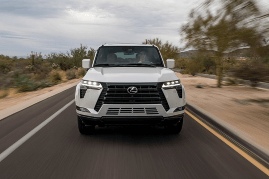 Bản nâng cấp Lexus GX550 lộ diện sớm: Thay lốp chuyên dụng, ngập tràn công nghệ tiện nghi