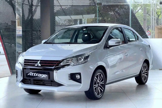 Mitsubishi Attrage bản cao cấp giá lăn bánh chỉ còn 475 triệu, rẻ ngang Kia Morning liệu có dụ được khách Việt xuống tiền?