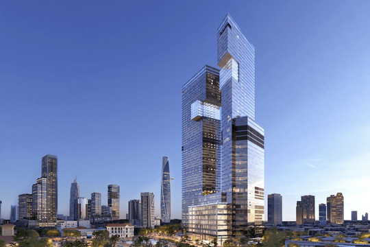 Tòa tháp đôi chọc trời 235m cao nhất Việt Nam: Tọa lạc tại thành phố giàu có nhất cả nước, tiến độ bất ngờ sau 13 năm khởi công