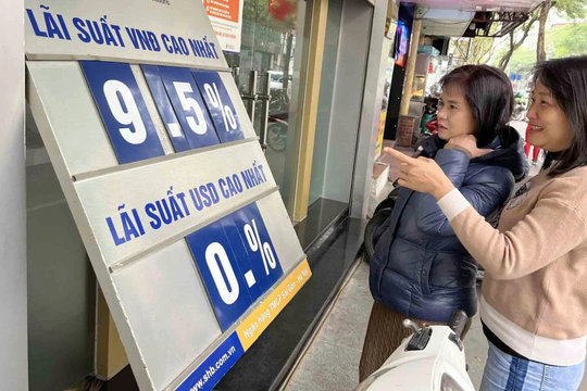 Xuất hiện ngân hàng có lãi suất tiền gửi tới 10%