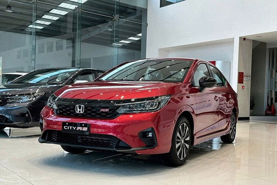 Honda City về mốc 431 triệu đồng, bản RS cao cấp nhất giảm giá sâu