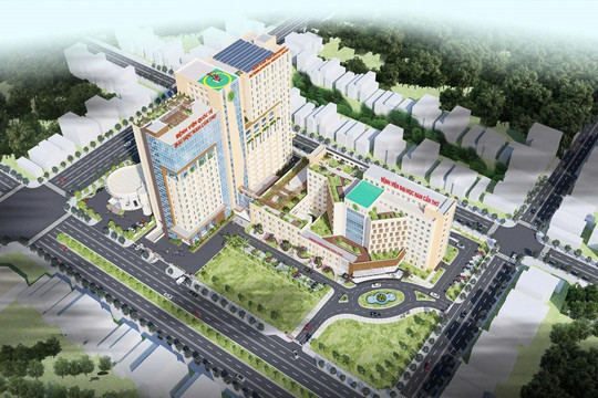Việt Nam sắp xây bệnh viện 1.500 tỷ đồng: Quy mô 20 tầng nổi, có sân đáp trực thăng, robot AI hỗ trợ khám chữa bệnh