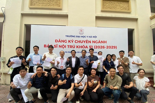 Chuyên ngành hot nhất Match Day 2026: 10/20 bác sĩ nội trú đứng đầu lựa chọn
